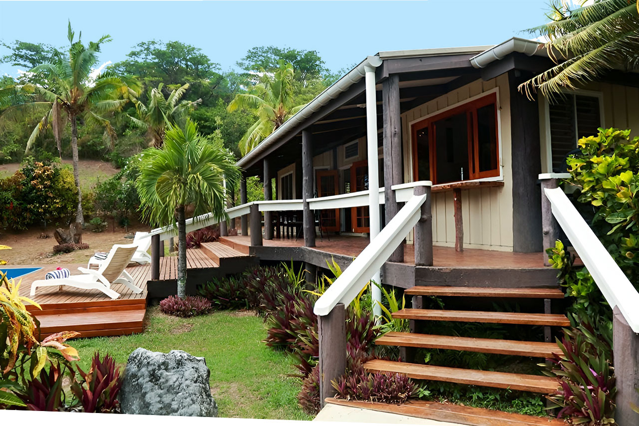 Vale Oasis - Private Holiday Home rental at Musket Cove Resort, Malolo Lailai Island, Fiji